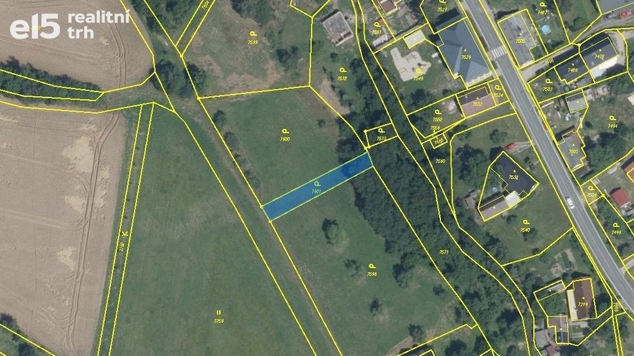 Prodej pozemky pro komerční výstavbu, 462 m² - Libina