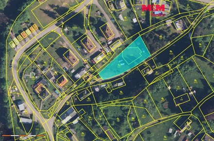 Prodej stavebního pozemku 1 277 m², Záchlumí