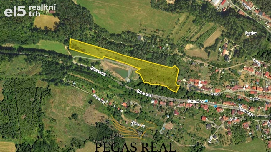 Prodej ostatní pozemky, 18 257 m² - Lysice