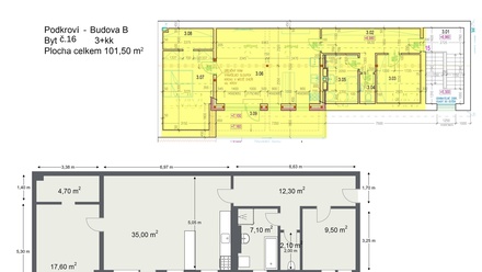 Prodej bytu 3+kk 91 m², Břeclav