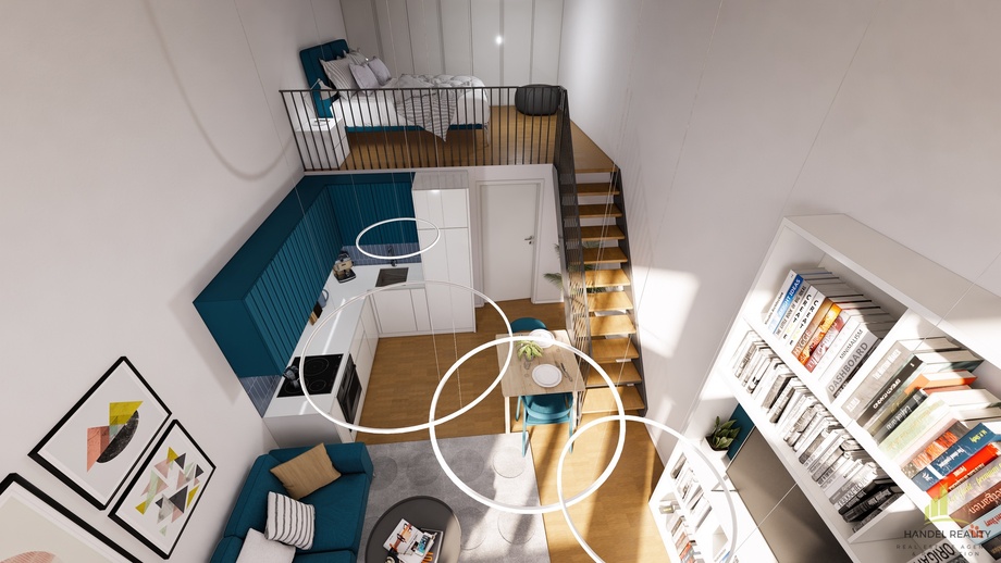 Prodej byty 1+kk, 55 m² - Břeclav