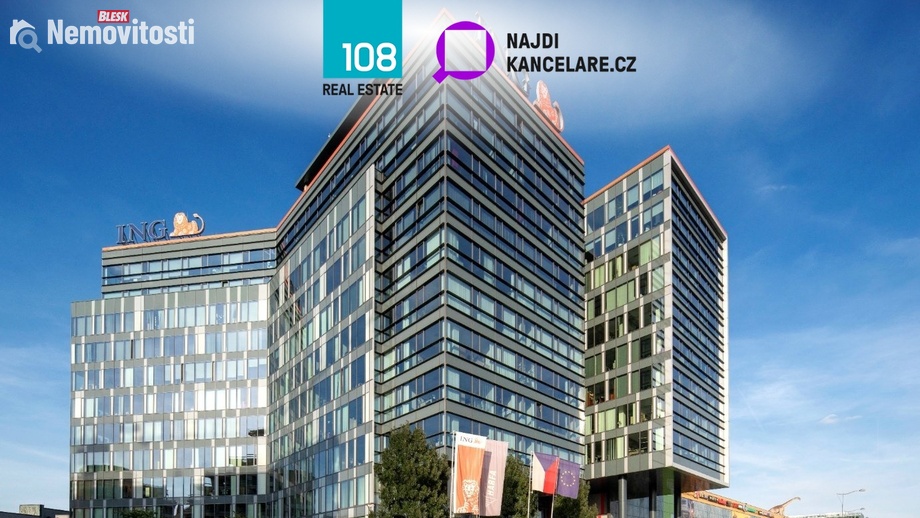 Pronájem kanceláře 945 m², Praha 9