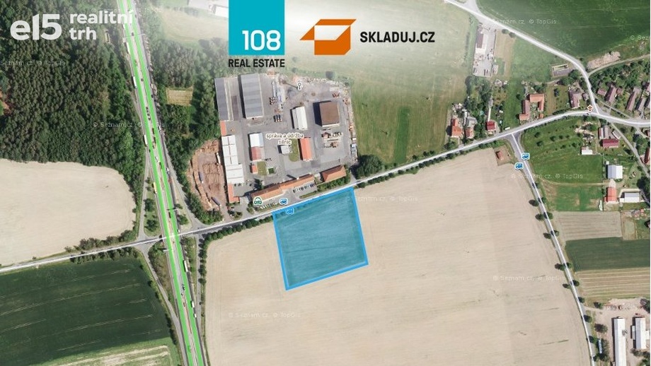 Prodej pozemky pro komerční výstavbu, 12 230 m² - Bernartice