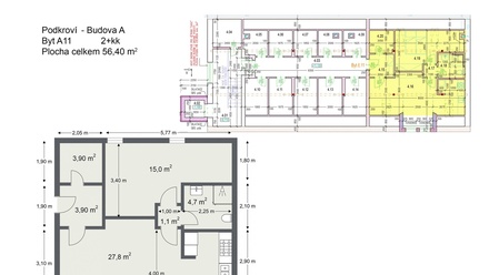 Prodej bytu 2+kk 62 m², Břeclav