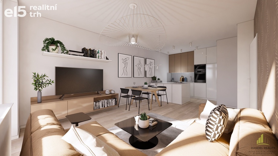 Prodej byty 2+kk, 60 m² - Břeclav