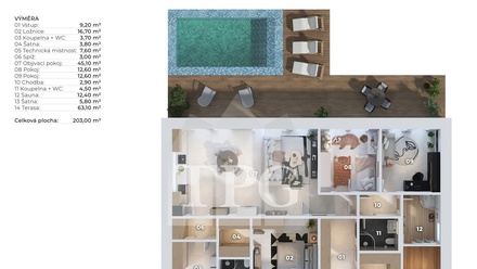 Prodej stavebního pozemku 1 144 m², Opolany - Kanín