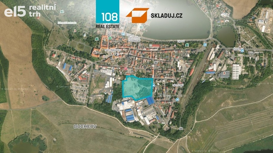 Prodej pozemky pro komerční výstavbu, 39 558 m² - Duchcov