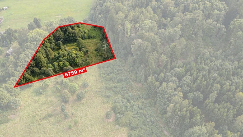 Prodej pozemky - trvalý travní porost, 6 759 m² - Liberec