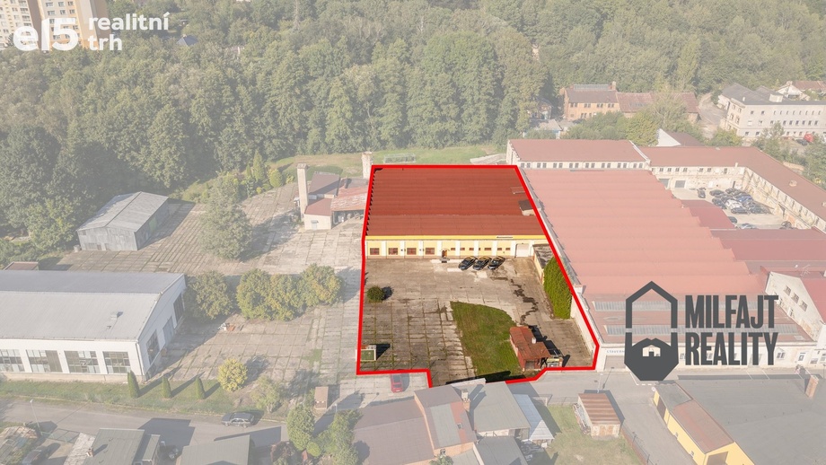 Pronájem výroba, 1 788 m² - Hrádek nad Nisou
