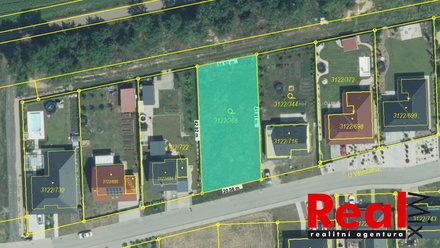 Prodej stavebního pozemku 846 m², Pohořelice