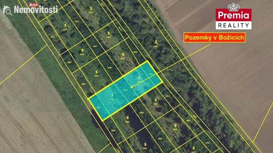 Prodej sadu / vinice 1 980 m², Božice