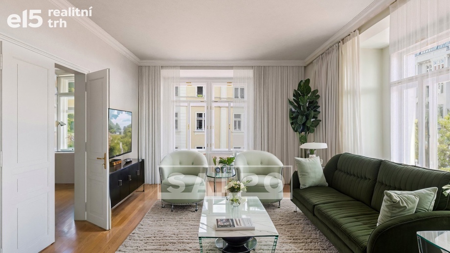 Prodej byty 3+1, 121 m² - Praha - Vinohrady