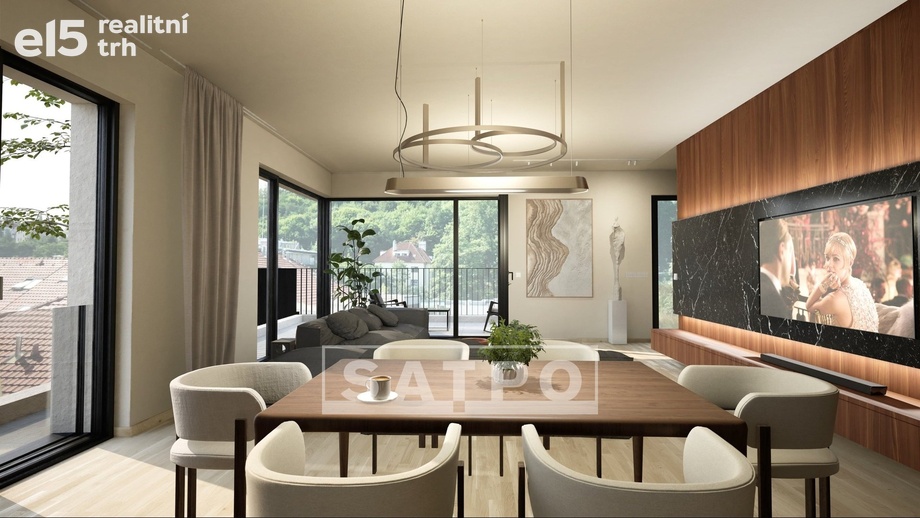 Prodej byty 5+kk, 204 m² - Praha - Smíchov