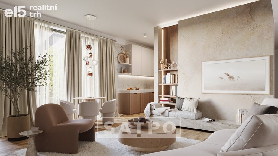 Prodej bytu 4+kk 98 m², Praha - Smíchov