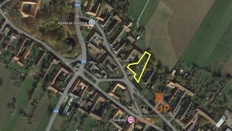 Prodej pozemky pro bydlení, 1 575 m² - Krasonice