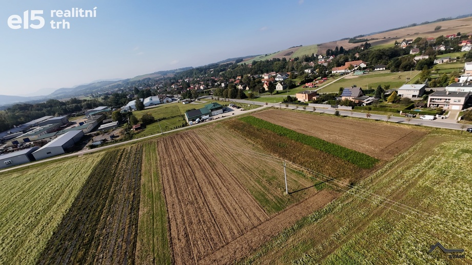 Prodej komerčního pozemku 4 395 m², Fryčovice