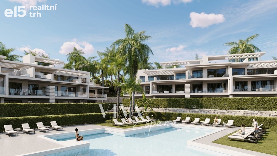 Prodej byty 2+1, 122 m² - Málaga, Costa del Sol, Estepona
