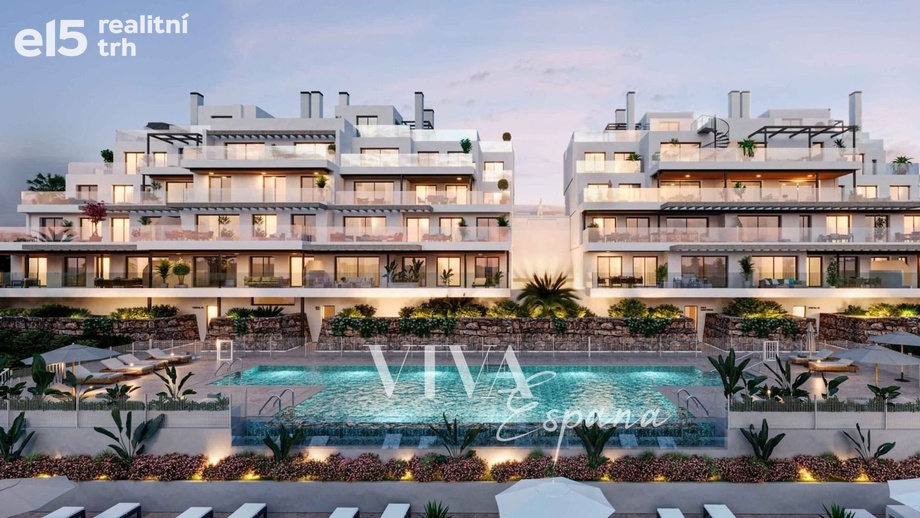 Prodej byty 2+1, 97 m² - Málaga, Costa del Sol, Estepona