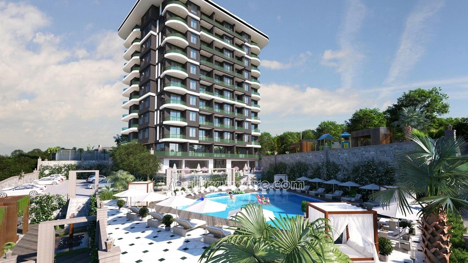 Prodej byty 1+1, 46 m² - Demirtas