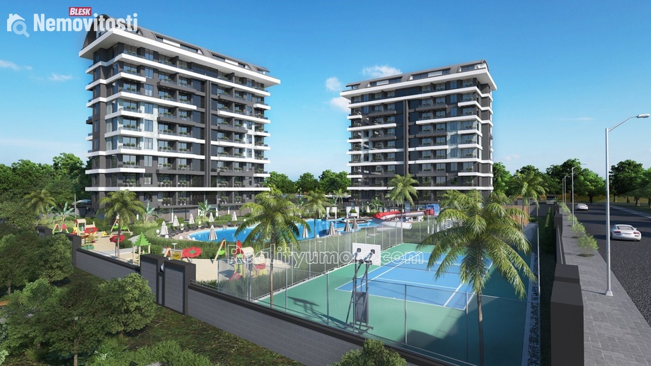 Prodej bytu 1+1 46 m², Demirtas, Turecko