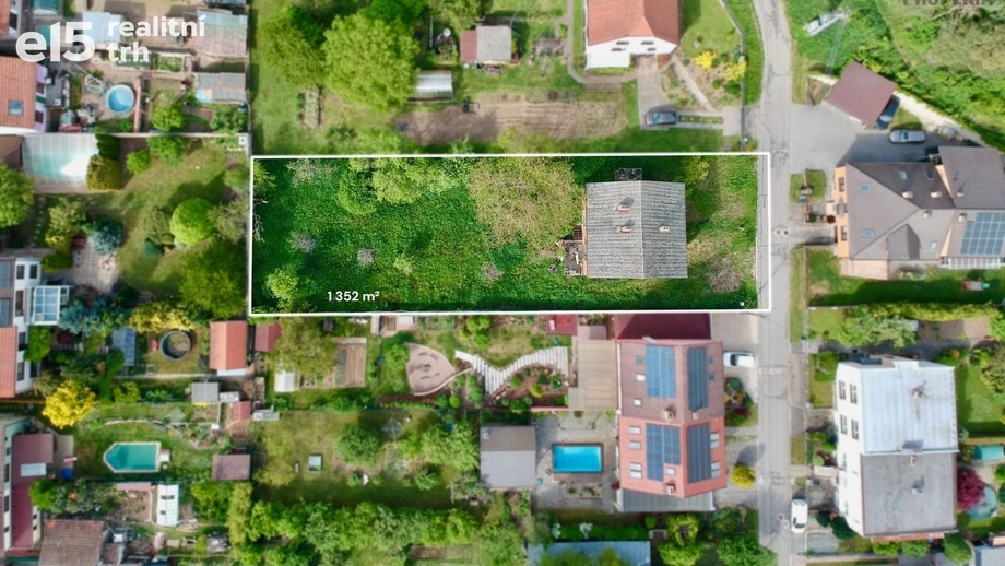 Prodej pozemky pro bydlení, 1 352 m² - Kuřim