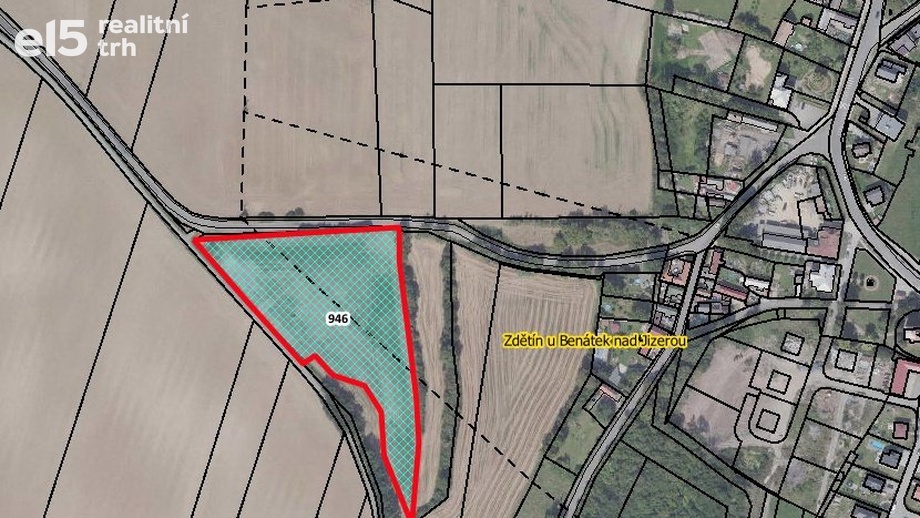 Prodej zemědělská půda, 11 949 m² - Zdětín