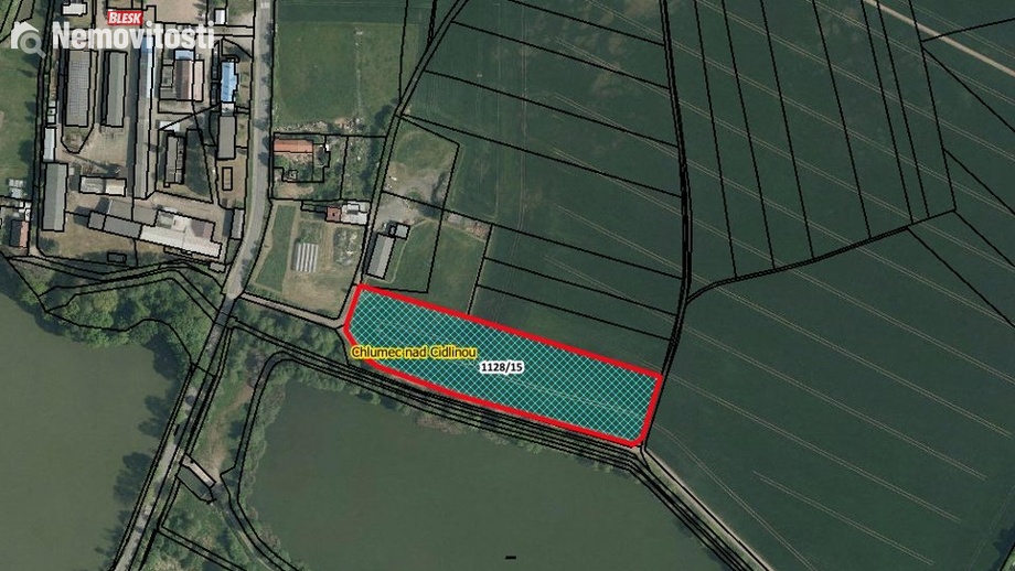 Prodej pole 10 037 m², Chlumec nad Cidlinou