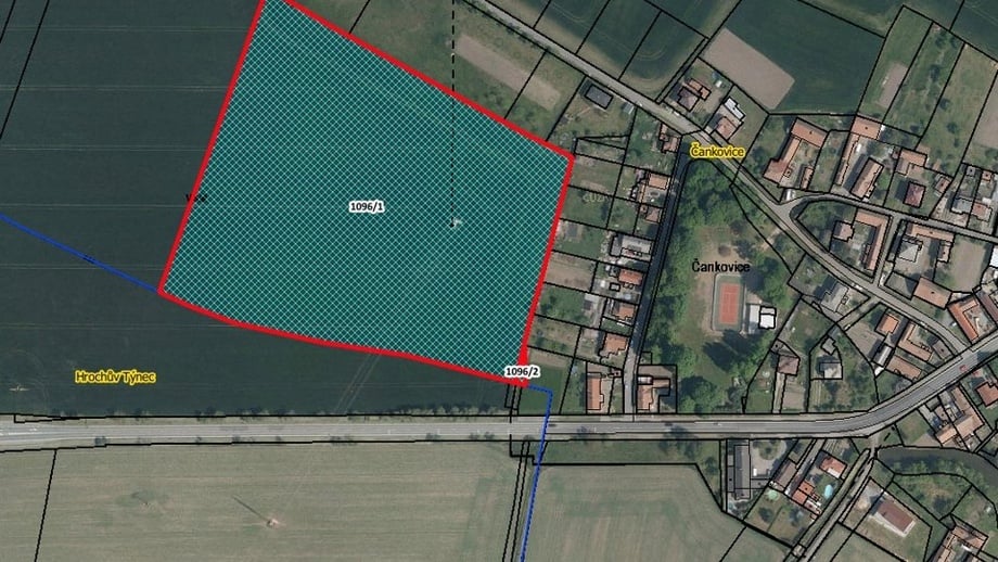Prodej pozemky - zahrady, 36 139 m² - Čankovice