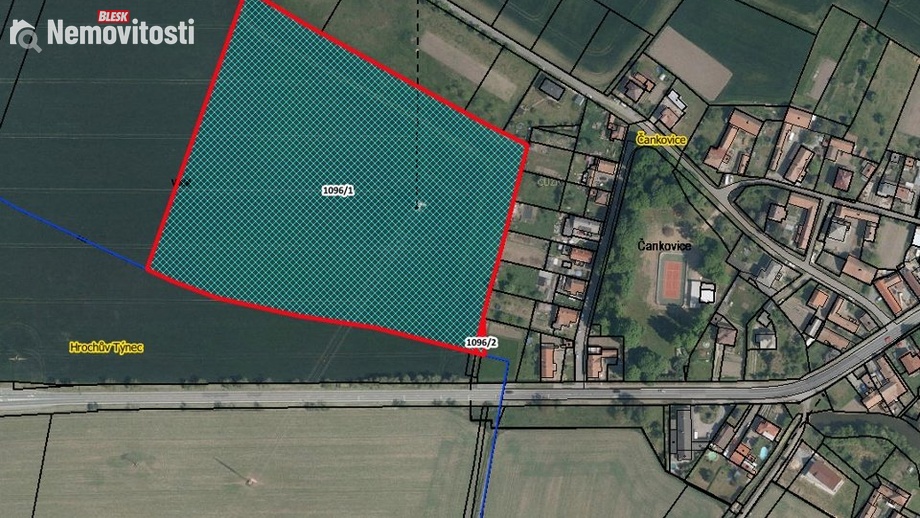 Prodej zahrady 36 139 m², Čankovice