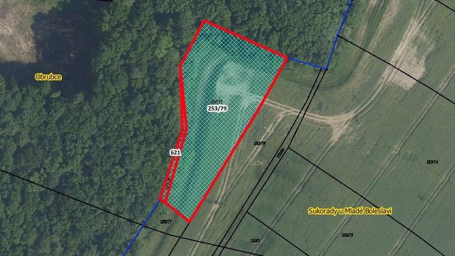 Prodej zemědělská půda, 3 349 m² - Sukorady