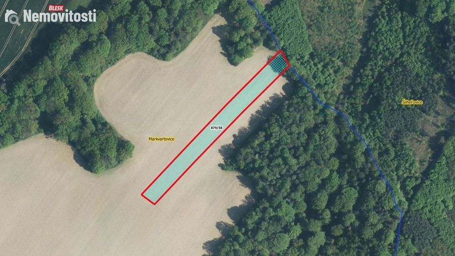 Prodej pole 5 017 m², Markvartovice