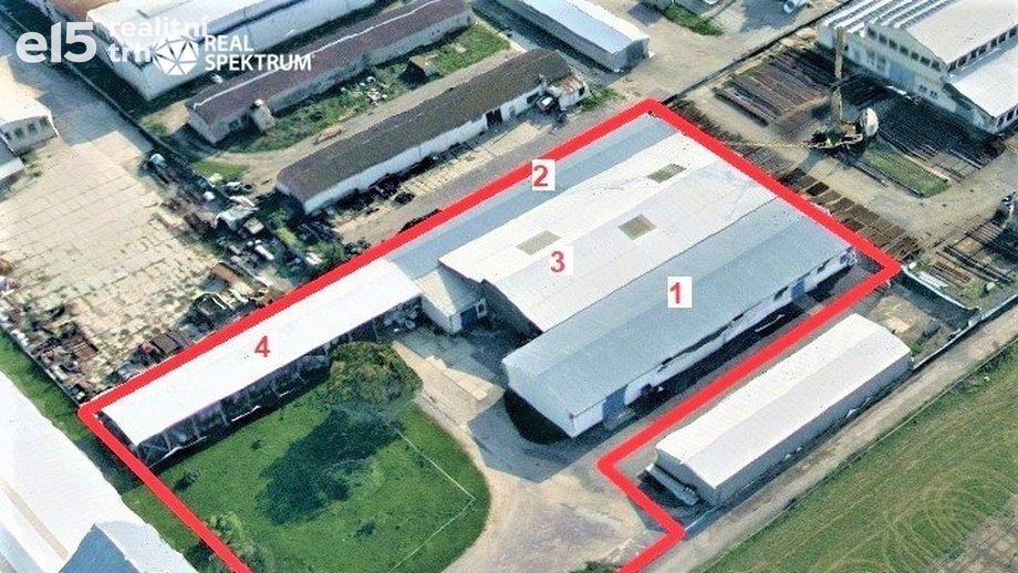 Prodej výroba, 2 600 m² - Znojmo - Oblekovice
