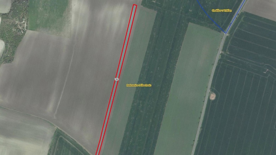Prodej zemědělská půda, 5 240 m² - Radovesice