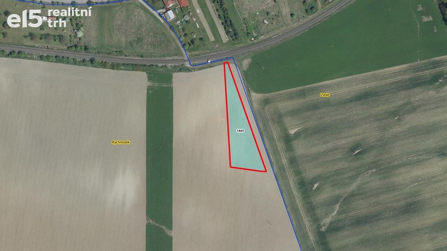 Prodej pole 3 112 m², Rychnovek