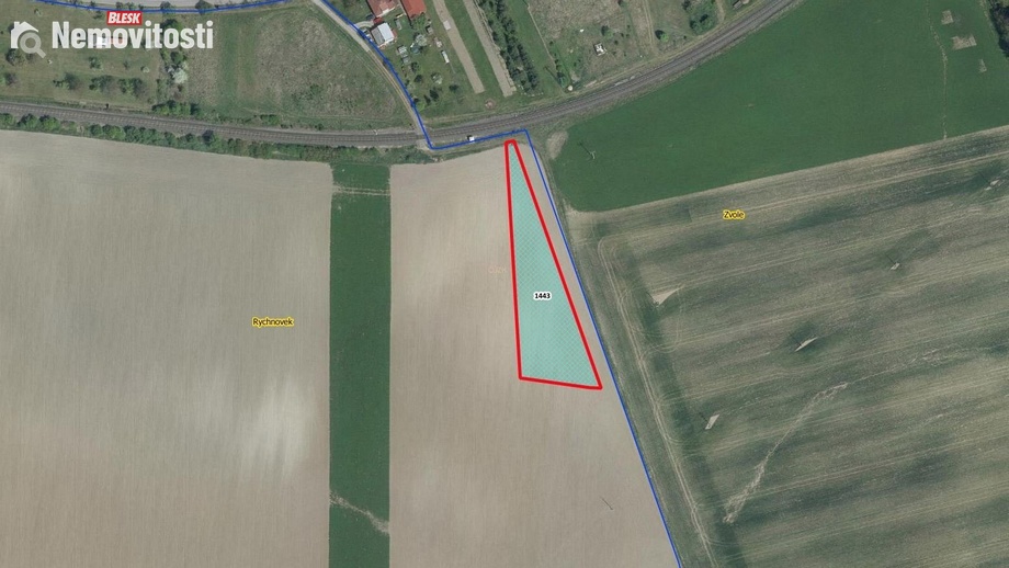 Prodej pole 3 112 m², Rychnovek