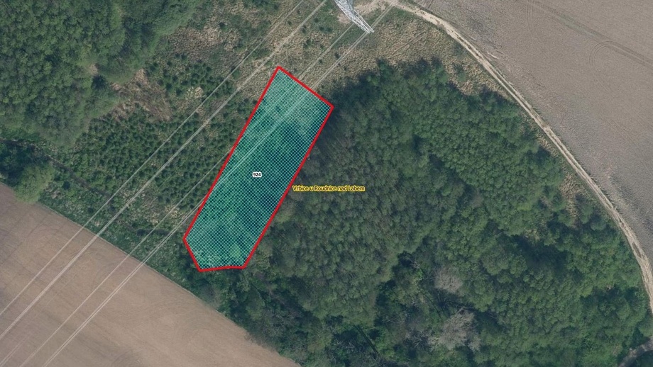 Prodej pozemky - trvalý travní porost, 2 381 m² - Vrbice
