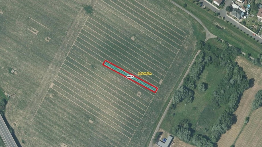 Prodej pole 639 m², Opava - Malé Hoštice