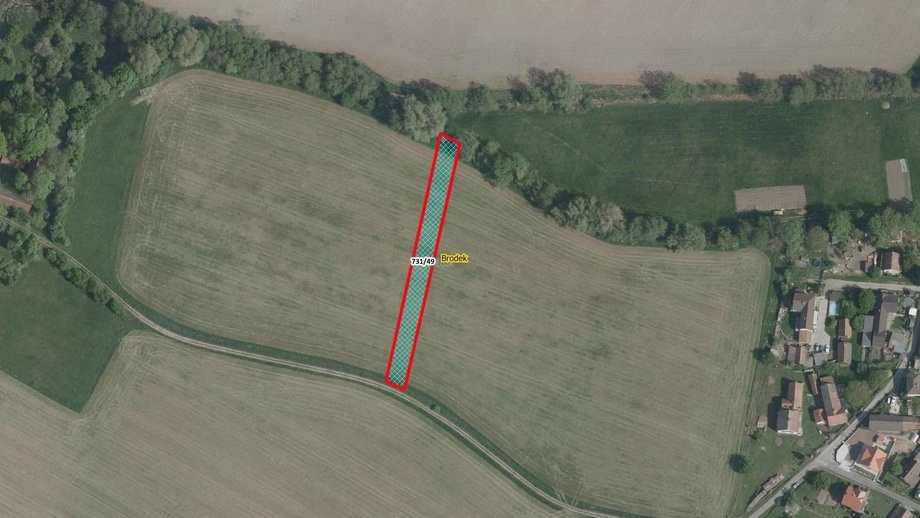 Prodej zemědělská půda, 1 391 m² - Dětenice - Brodek