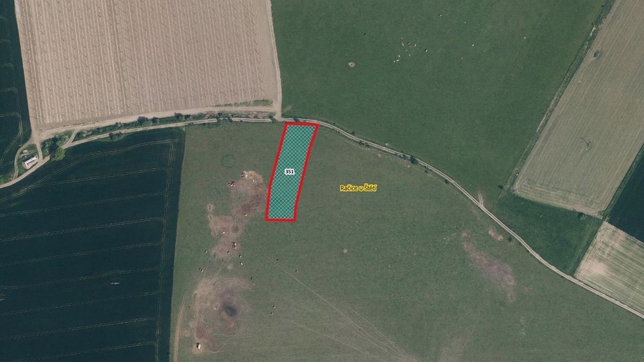 Prodej ostatní pozemky, 2 554 m² - Račice