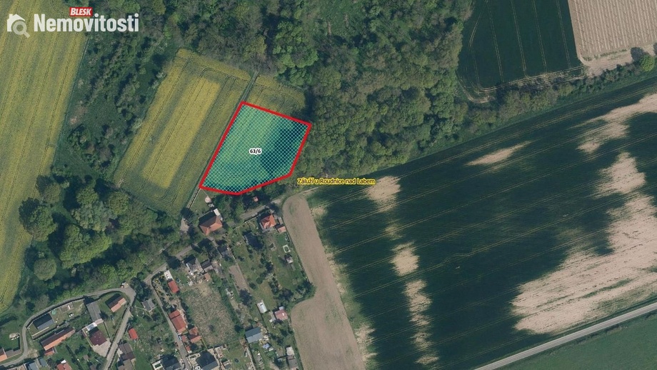 Prodej specifického pozemku 5 515 m², Záluží