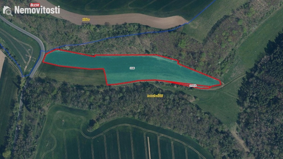 Prodej pole 16 205 m², Štětí - Radouň
