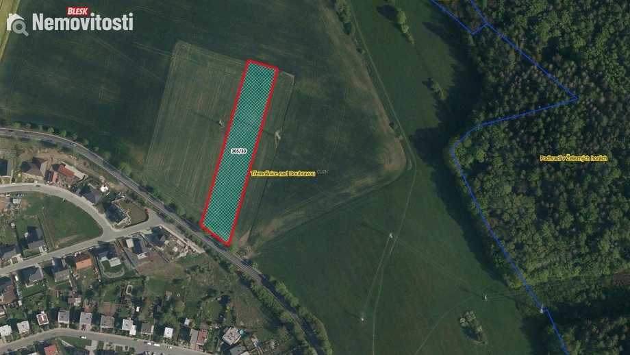 Prodej specifického pozemku 5 267 m², Třemošnice