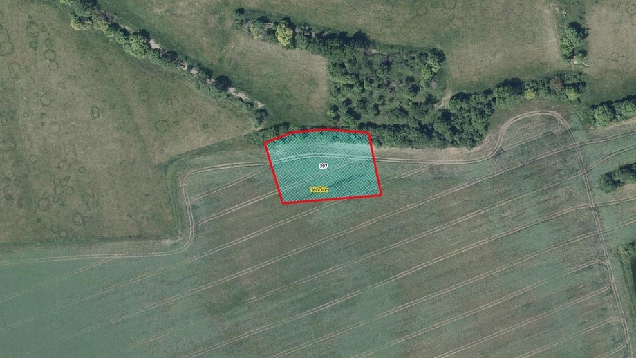 Prodej zemědělská půda, 2 913 m² - Jenčice