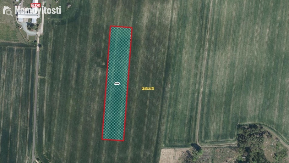 Prodej podílu 1/2 pole 6 720 m², Rychnovek