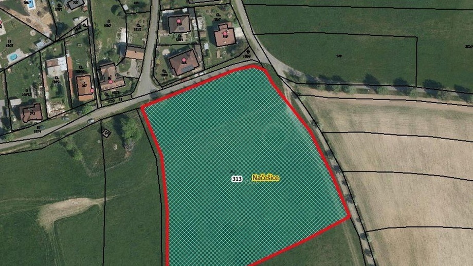 Prodej zemědělská půda, 12 430 m² - Načešice