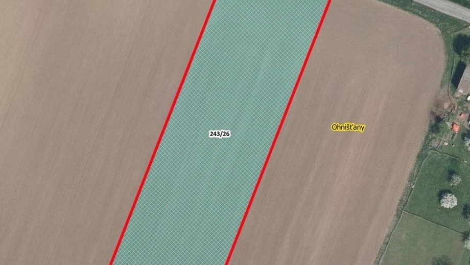 Prodej zemědělská půda, 5 822 m² - Ohnišťany