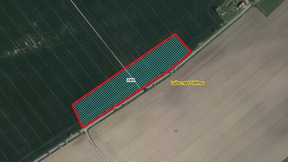 Prodej zemědělská půda, 25 308 m² - Lužec nad Cidlinou