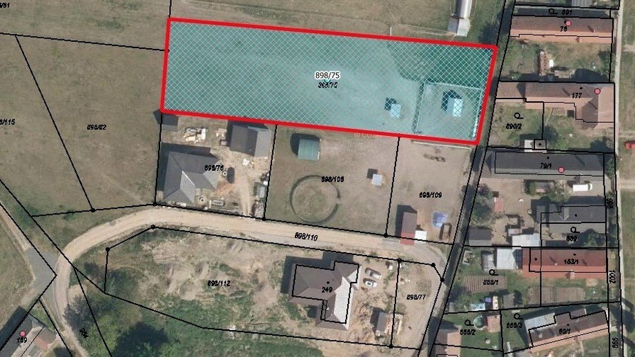 Prodej pozemky pro bydlení, 2 874 m² - Tetov