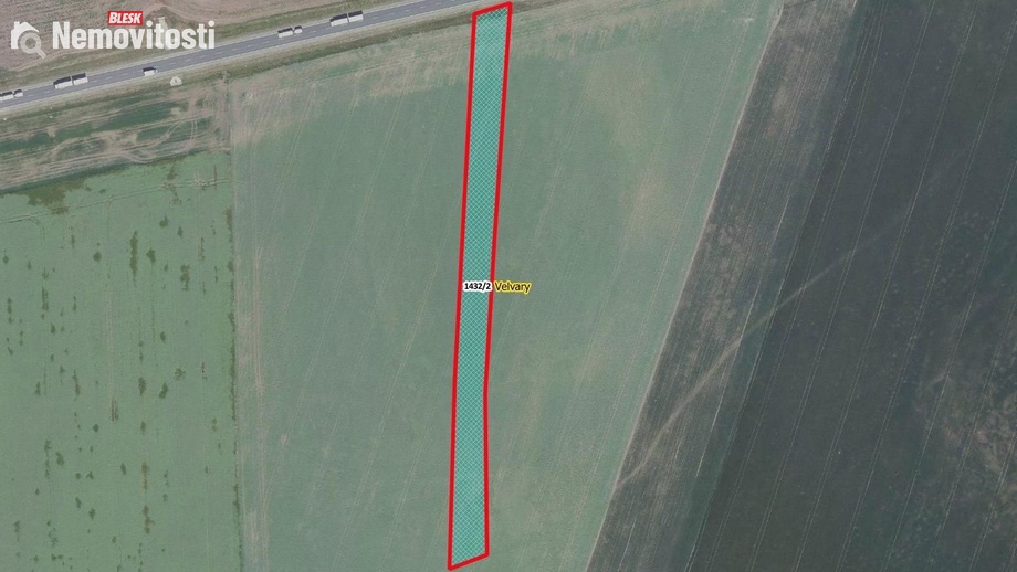 Prodej pole 5 270 m², Velvary
