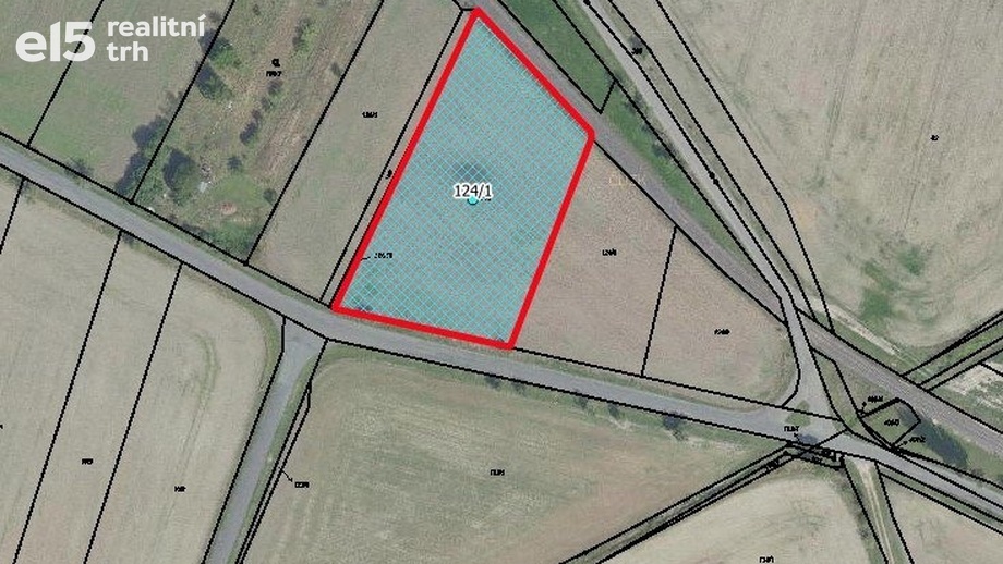 Prodej pole 4 729 m², Běrunice